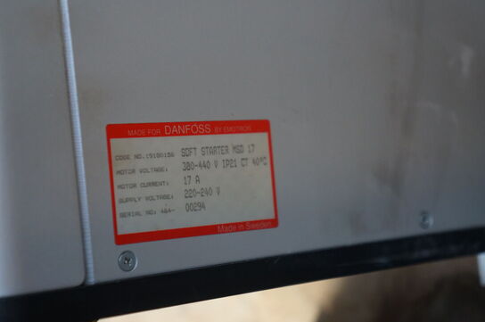2 stk. Softstarter DANFOSS 