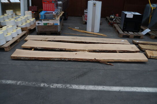 3 stk. Egetræsplanker 