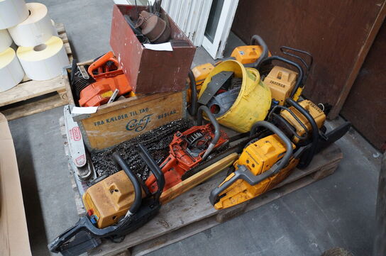 Palle med diverse motorsave mv. 