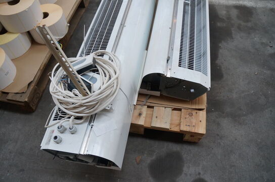 2 stk. Varmeblæsere FRICO AD 210 E06