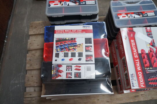 Diverse værkstedskasser/opbevaring 