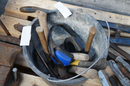 Palle med blandet værktøj 