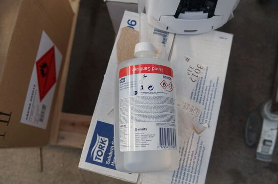 Palle med sæbedispendser + sæbe 