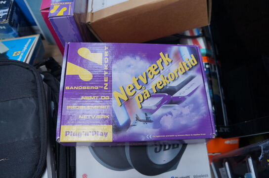 Palle med diverse elektronik 