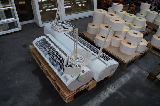 2 stk. Varmeblæsere FRICO AD 210 E06