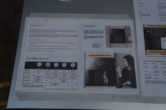 A20 bar indbygning til højskab 