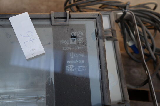 3 stk. Arbejdslamper 