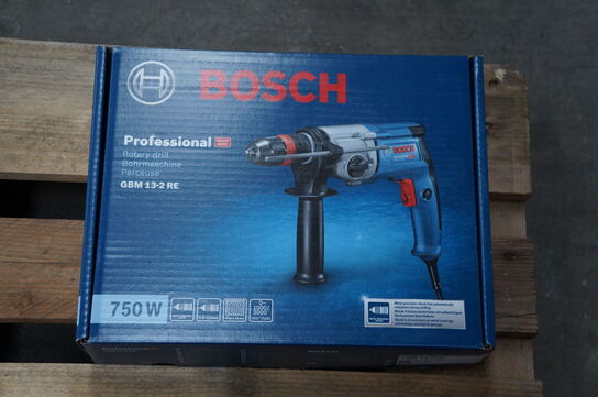2 stk. Boremaskiner BOSCH GBM 32-2 RE