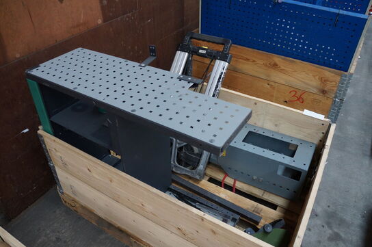 Værktøjsbord inkl. Skruestik