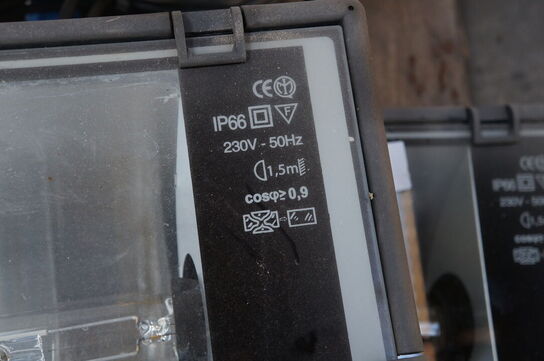 3 stk. Arbejdslamper 