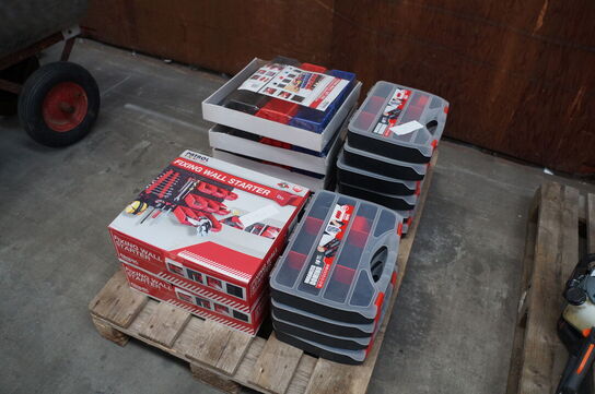 Diverse værkstedskasser/opbevaring 