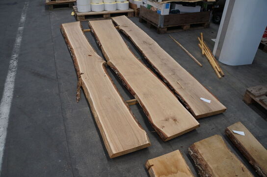 3 stk. Egetræsplanker 