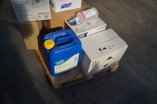 Palle med sæbedispendser + sæbe 