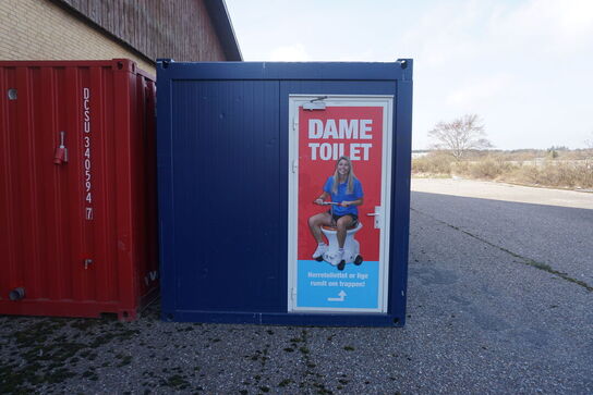 20 fods toilet container