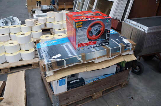 Palle med diverse elektronik 