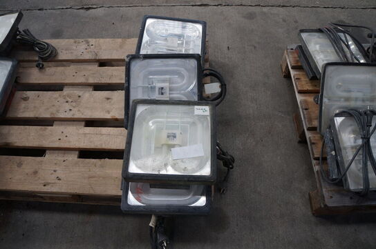 4 stk. Arbejdslamper