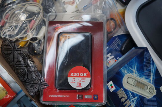 Palle med diverse elektronik 