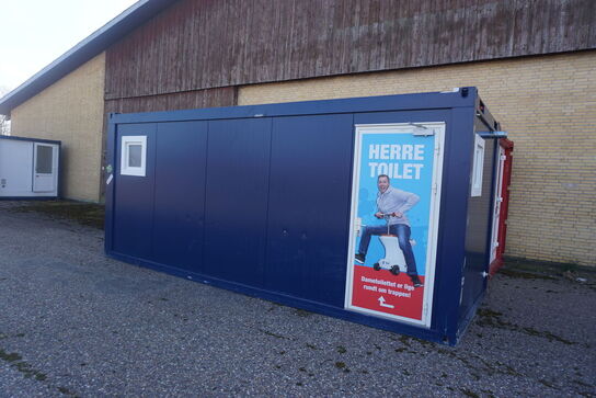 20 fods toilet container