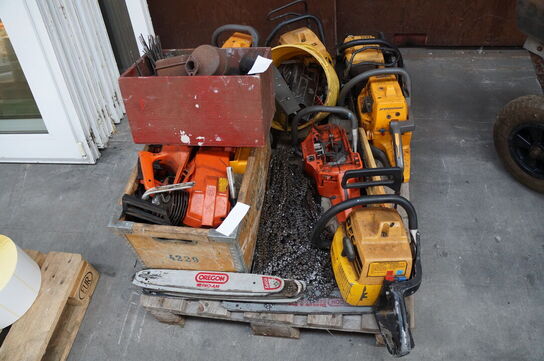 Palle med diverse motorsave mv. 