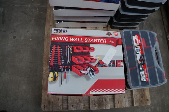 Diverse værkstedskasser/opbevaring 