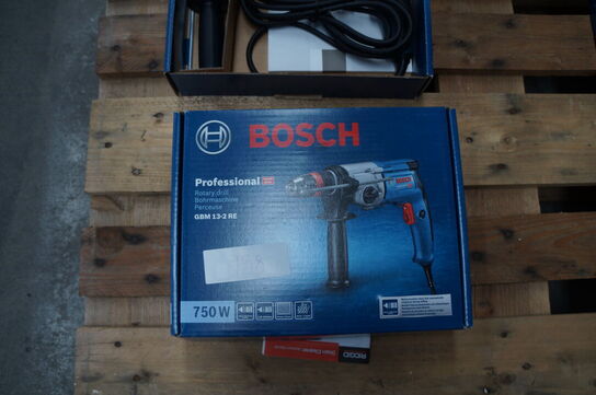 2 stk. Boremaskiner BOSCH GBM 32-2 RE