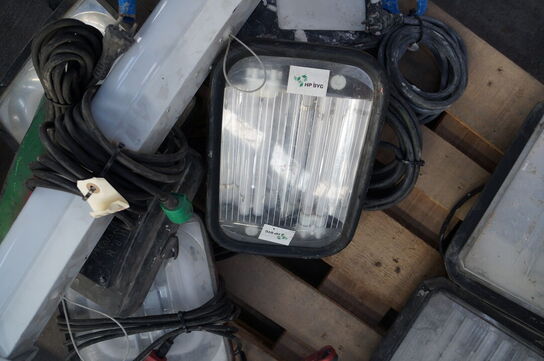 6 stk. Arbejdslamper 