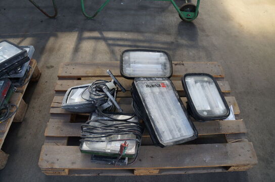 5 stk. Arbejdslamper