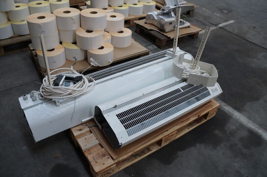 2 stk. Varmeblæsere FRICO AD 210 E06