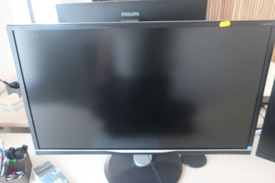 2 stk. skærme PHILIPS BDM3270 og 276E / tastatur m.m.
