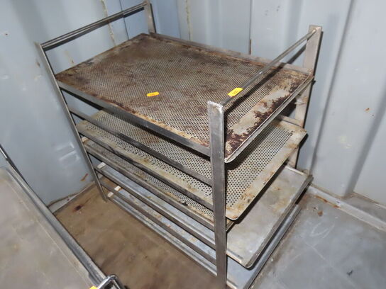 Stativ med bageplader