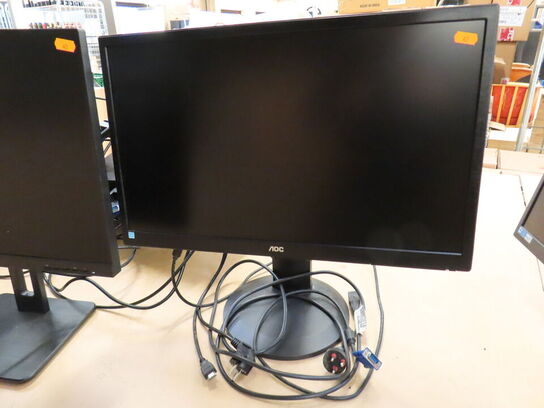2 stk. 26" monitorer AOC 