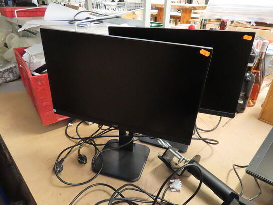 2 stk. 26" monitorer AOC 