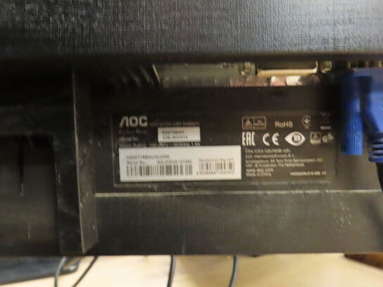 2 stk. 26" monitorer AOC 