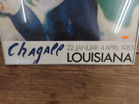Plakat i ramme, LOUISIANA 1983
