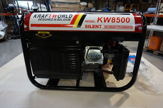 KraftWorld KW8500 Benzin generator Silent 