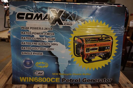 ComaX Pro Benzin generator WIN6800CE 