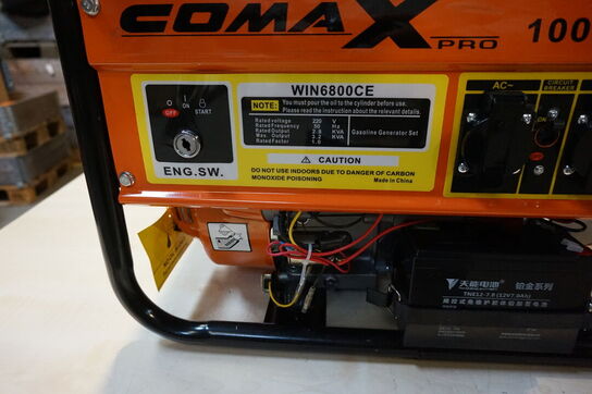 ComaX Pro Benzin generator WIN6800CE 