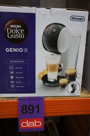 Dolce Gusto Genio S kapselkaffemaskine, antracitgrå 