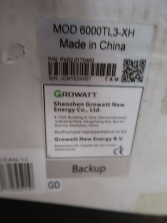 Inverter GROWATT MOD 5000TL3-XH