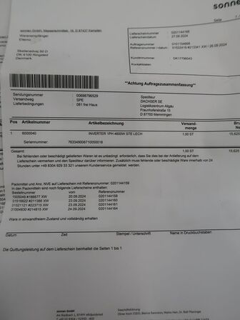 1 stk. Inverter 1Ph 4600W STE LECH