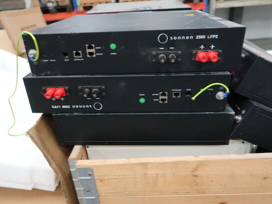 Batterier hel palle med batterie
