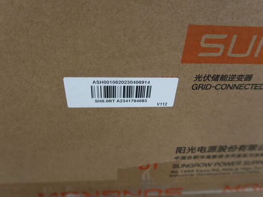Batteri SUNGROW SH8.ORT