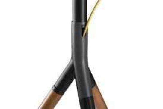 Sinox Tripod TV gulvstand med drejbar top 45"-65" Træ/sort