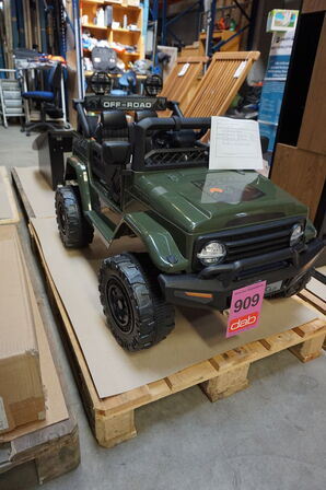 Jeep Army Cruiser børne el-bil 