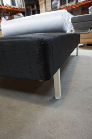 Huma Prestige Boxseng med træben og topmadras 120x200 cm