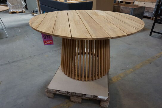 Modena havebord Ø140 cm - teak 