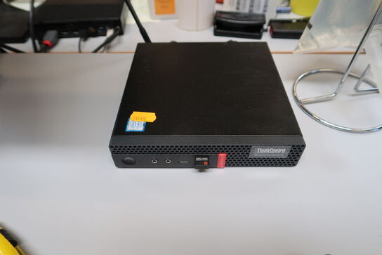 Computerskærm HP, tastatur, håndscanner, computer LENOVO