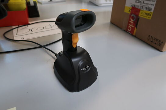 Computerskærm HP, tastatur, håndscanner, computer LENOVO