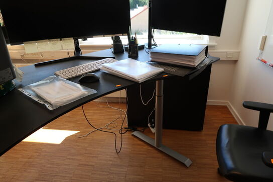 El. hæve/sænke skrivebord uden indhold