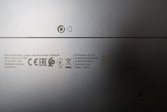 Bærbarcomputer HP Probook 470 G4